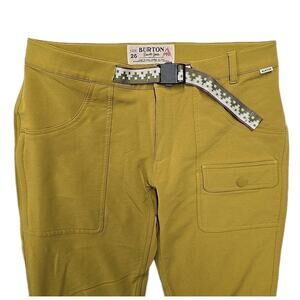 Burton Multipath Tech Pants 26 Mustard Yellow Gorpcore Hiking Utility Outdoor